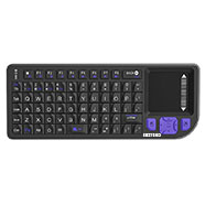 EAZY2HD Keyboard with Touchpad, Mini Bluetooth Keyboard- Portable, Rechargeable