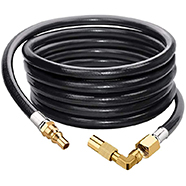 EAZY2HD RV Quick Connect Propane Hose with Propane Elbow Adapter RV Quick-Connect Kit for Blackstone Griddle 12FT